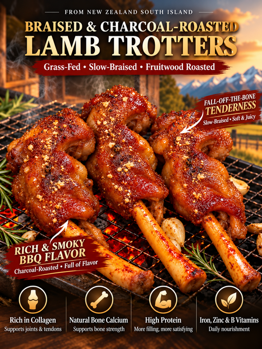 🐑BBQ-Flavored Braised Charcoal-Roasted Sheep Hooves-918