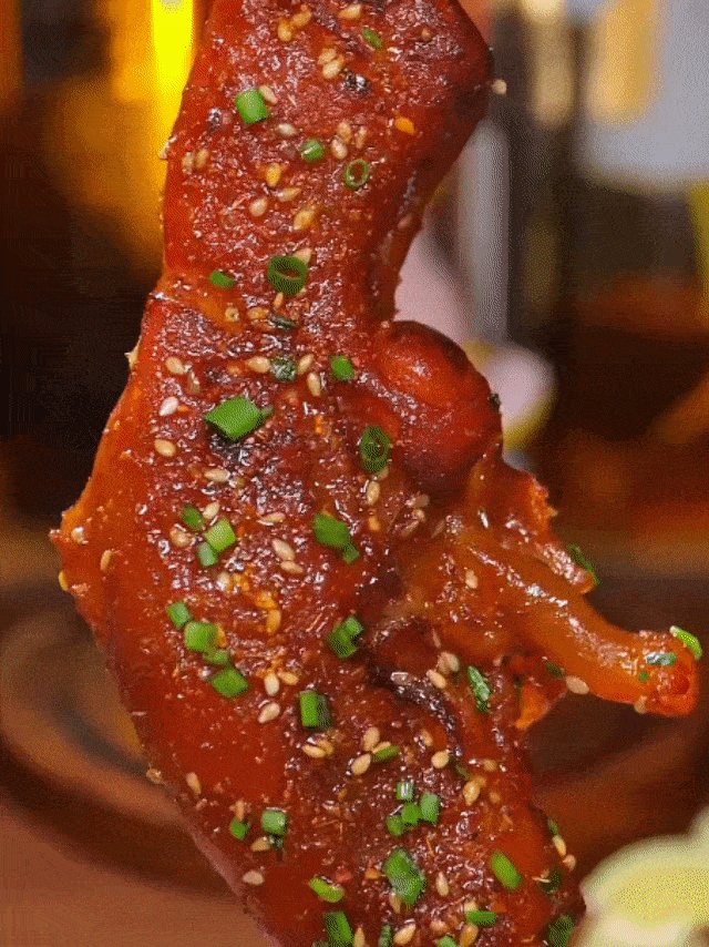 Tender. Savory. Collagen-rich-Charcoal-Roasted Lamb Trotters-A